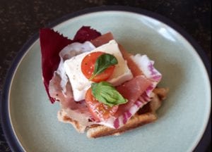 keto wafel met knolselderij