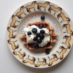 Koolhydraat-arme wafel, 5 gram koolhydraten per wafel