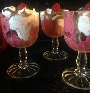 Keto frambozenijs maken