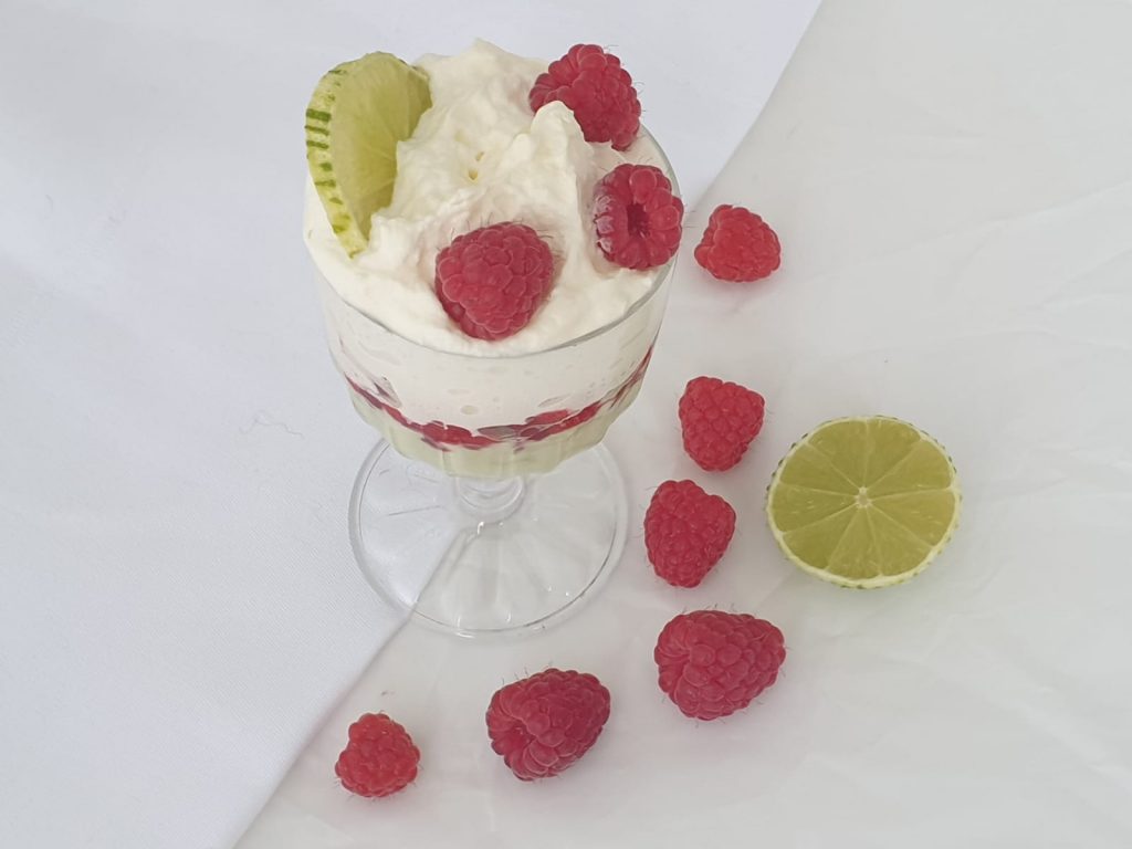 Gezond & Slank met Keto Recepten Dessert Engelse pudding (Trifle)