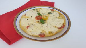 Caprese omelet