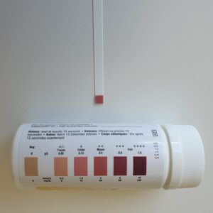 Meten of je in ketose bent met ketostix