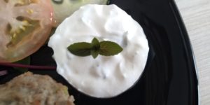 Keto yoghurt munt dip: snel en lekker