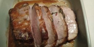 Geroosterde varkensfilet
