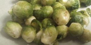 Keto groenten spruitjes met boter