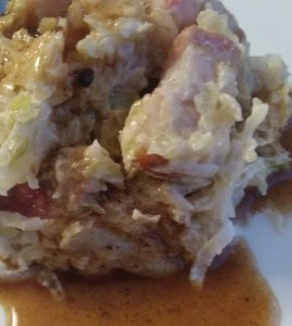 Keto spitskool met jus