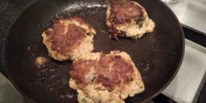 Keto kipburgers