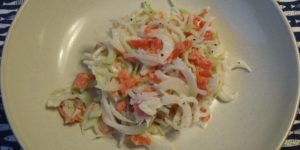 Koolrabi tagliatelle