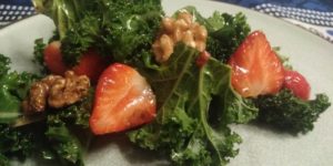 Lekkere keto salade met boerenkool