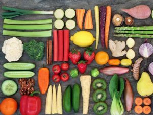 vijf porties groenten en fruit