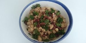 Vegetarische Thaise kerrie schotel