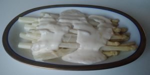 Asperges met bechamelsaus
