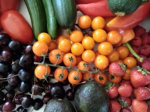 Groente en fruit op het keto dieet
